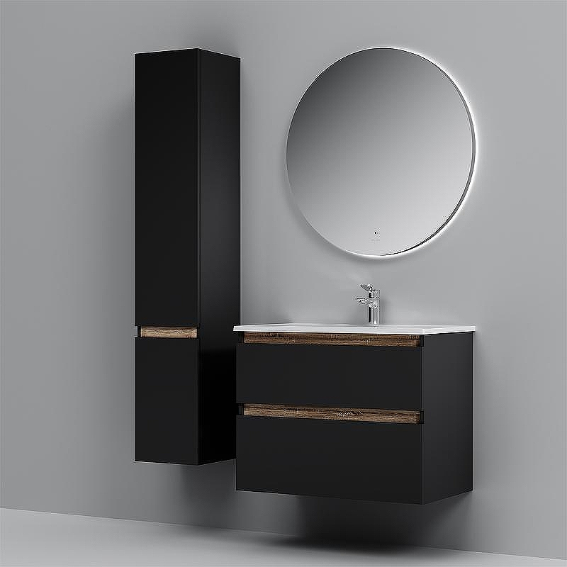 Тумба под раковину AM.PM X-Joy 80 M85AFHX0802BM подвесная Черная матовая, купить, цена, заказать, магазин, доставка, скидка, промокод, купить, цена, заказать, магазин, доставка, скидка, промокод