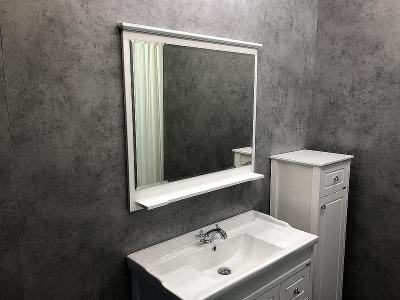 Зеркало Comforty Тбилиси 90 00003132632 Белый глянец