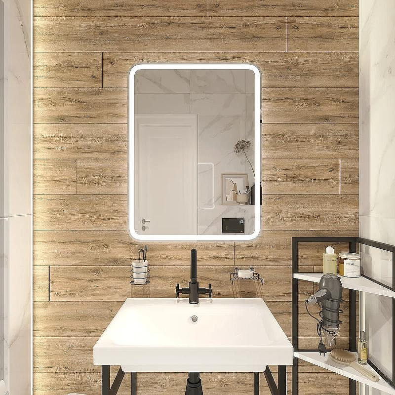 Зеркало DIWO Коломна 60 ЗЛП120 с подсветкой с сенсорным выключателем, купить, цена, заказать, магазин, доставка, скидка, промокод, купить, цена, заказать, магазин, доставка, скидка, промокод