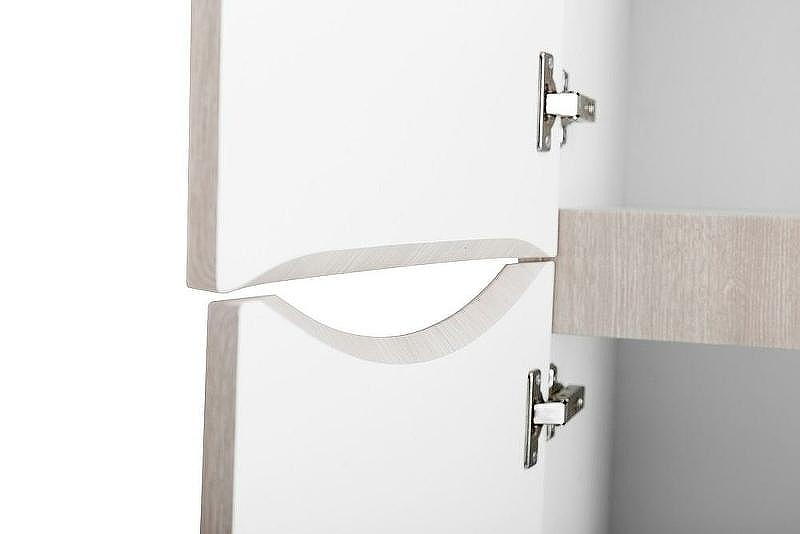 Шкаф пенал BelBagno Fly-Marino 40 L FLY-MARINO-1500-2A-SC-RG-P-L подвесной Rovere grigio, купить, цена, заказать, магазин, доставка, скидка, промокод, купить, цена, заказать, магазин, доставка, скидка, промокод