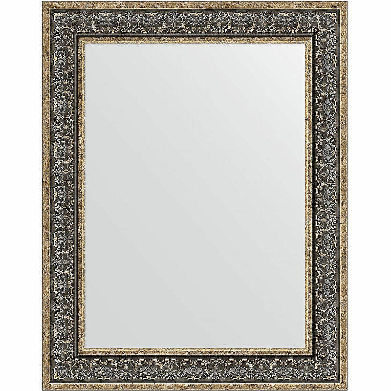 Зеркало Evoform Definite 93х73 BY 3192 в багетной раме - Вензель серебряный 101, купить, цена, заказать, магазин, доставка, скидка, промокод, купить, цена, заказать, магазин, доставка, скидка, промокод