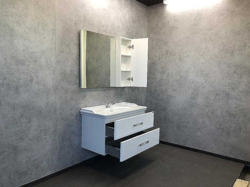 Зеркало со шкафом Comforty Неаполь 100 00004139023 Белое, купить, цена, заказать, магазин, доставка, скидка, промокод, купить, цена, заказать, магазин, доставка, скидка, промокод