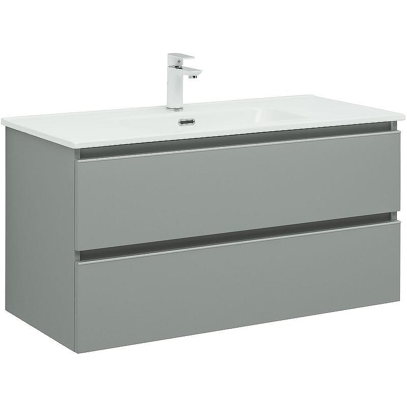 Тумба под раковину Aquanet Вега 100 329599 подвесная Мисти грин, купить, цена, заказать, магазин, доставка, скидка, промокод, купить, цена, заказать, магазин, доставка, скидка, промокод