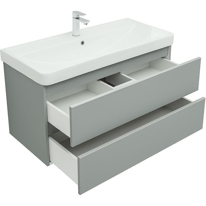 Тумба под раковину Aquanet Вега 100 329599 подвесная Мисти грин, купить, цена, заказать, магазин, доставка, скидка, промокод, купить, цена, заказать, магазин, доставка, скидка, промокод