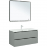 Тумба под раковину Aquanet Вега 100 329599 подвесная Мисти грин, купить, цена, заказать, магазин, доставка, скидка, промокод, купить, цена, заказать, магазин, доставка, скидка, промокод