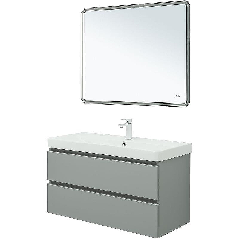 Тумба под раковину Aquanet Вега 100 329599 подвесная Мисти грин, купить, цена, заказать, магазин, доставка, скидка, промокод, купить, цена, заказать, магазин, доставка, скидка, промокод