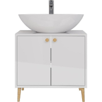 Тумба под раковину Dreja Luno 60 99.2001 Белый глянец, купить, цена, заказать, магазин, доставка, скидка, промокод, купить, цена, заказать, магазин, доставка, скидка, промокод