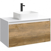 Корпус тумбы под раковину Aqwella 5 Stars Mobi 100 MOB0110W подвесной Белый, купить, цена, заказать, магазин, доставка, скидка, промокод, купить, цена, заказать, магазин, доставка, скидка, промокод