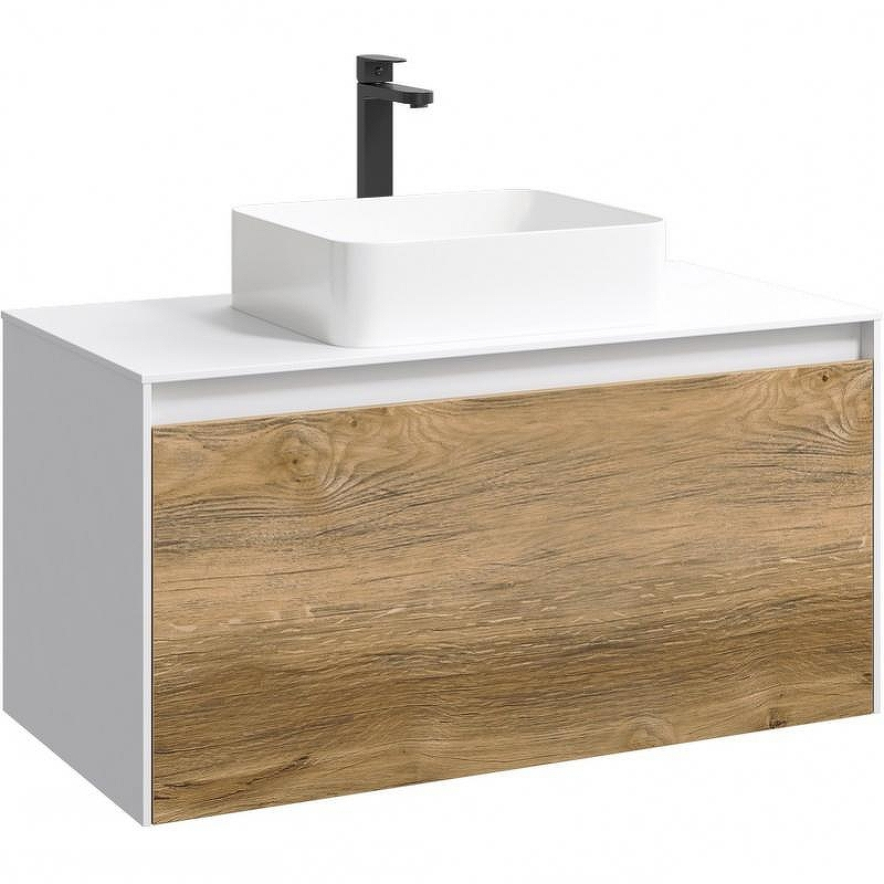 Корпус тумбы под раковину Aqwella 5 Stars Mobi 100 MOB0110W подвесной Белый, купить, цена, заказать, магазин, доставка, скидка, промокод, купить, цена, заказать, магазин, доставка, скидка, промокод