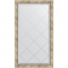 Зеркало Evoform Exclusive-G 128х73 BY 4220 с гравировкой в багетной раме - Прованс с плетением 70, купить, цена, заказать, магазин, доставка, скидка, промокод, купить, цена, заказать, магазин, доставка, скидка, промокод