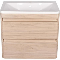 Тумба под раковину Style Line Атлантика Люкс Plus 80 ЛС-00000684 подвесная Ясень перламутр, купить, цена, заказать, магазин, доставка, скидка, промокод, купить, цена, заказать, магазин, доставка, скидка, промокод