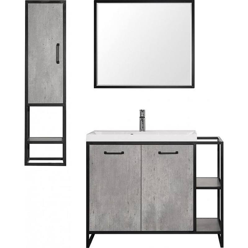 Шкаф пенал Style Line Лофт 30 Бетон, купить, цена, заказать, магазин, доставка, скидка, промокод, купить, цена, заказать, магазин, доставка, скидка, промокод