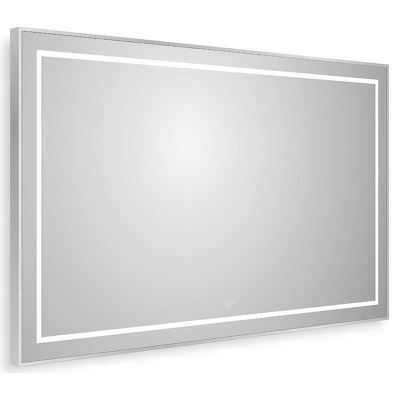 Зеркало BelBagno Kraft 120 SPC-KRAFT-1200-800-LED-TCH-WARM с подсветкой Сатин с сенсорным выключателем и подогревом, купить, цена, заказать, магазин, доставка, скидка, промокод, купить, цена, заказать, магазин, доставка, скидка, промокод