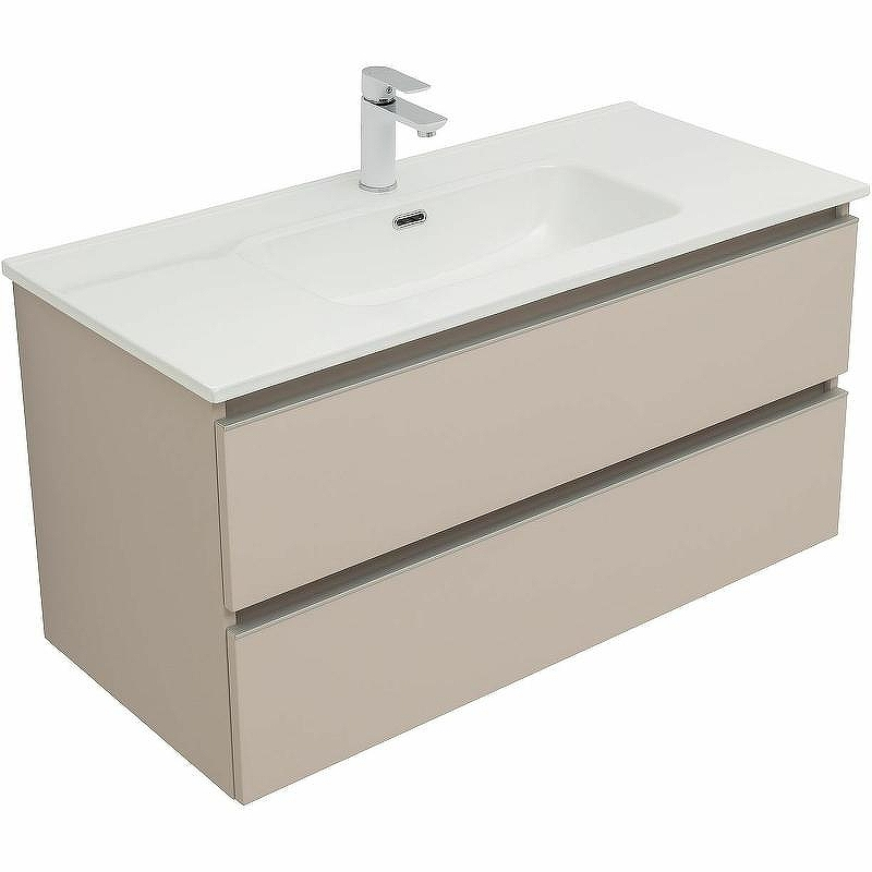 Тумба под раковину Aquanet Вега 100 329581 подвесная Бежевая, купить, цена, заказать, магазин, доставка, скидка, промокод, купить, цена, заказать, магазин, доставка, скидка, промокод