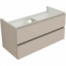 Тумба под раковину Aquanet Вега 100 329581 подвесная Бежевая, купить, цена, заказать, магазин, доставка, скидка, промокод, купить, цена, заказать, магазин, доставка, скидка, промокод
