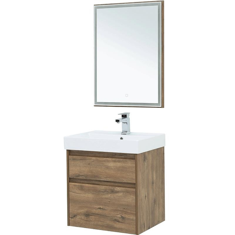 Зеркало Aquanet Nova Lite 60 249510 с подсветкой Дуб рустикальный, купить, цена, заказать, магазин, доставка, скидка, промокод, купить, цена, заказать, магазин, доставка, скидка, промокод