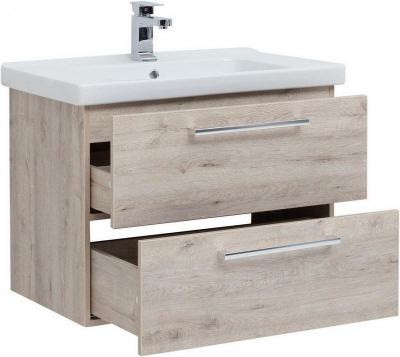 Тумба под раковину Dreja Gio 80 77.0104D подвесная Дуб кантри