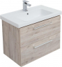 Тумба под раковину Dreja Gio 80 77.0104D подвесная Дуб кантри, купить, цена, заказать, магазин, доставка, скидка, промокод, купить, цена, заказать, магазин, доставка, скидка, промокод