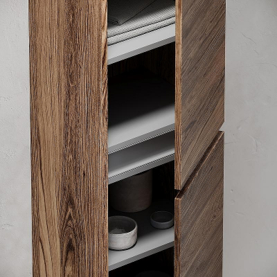 Шкаф пенал Sancos Urban 35 PUR35ECH подвесной Дуб чарльстон