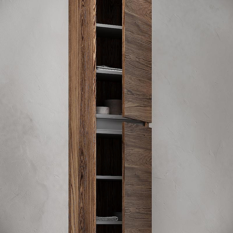 Шкаф пенал Sancos Urban 35 PUR35ECH подвесной Дуб чарльстон, купить, цена, заказать, магазин, доставка, скидка, промокод, купить, цена, заказать, магазин, доставка, скидка, промокод