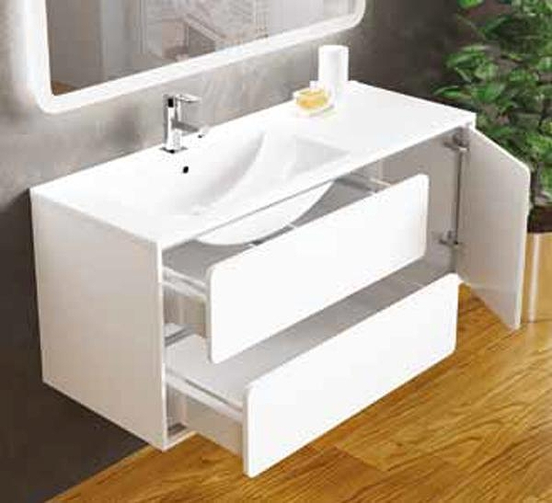 Тумба с раковиной SanVit Бруно-2 120 L kbruno2120 с фактурой под дерево подвесная Черное дерево, купить, цена, заказать, магазин, доставка, скидка, промокод, купить, цена, заказать, магазин, доставка, скидка, промокод