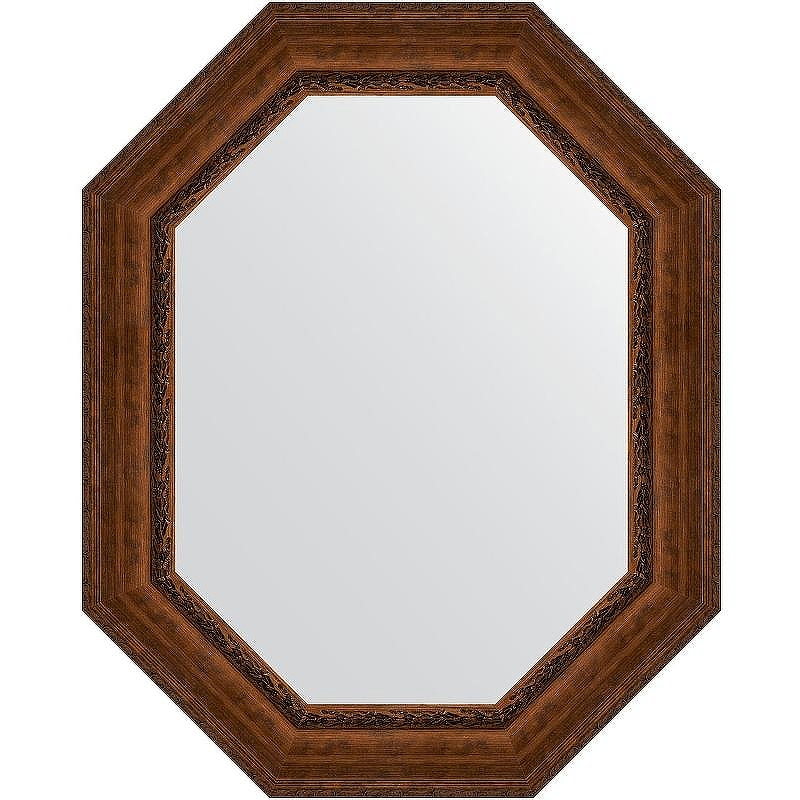 Зеркало Evoform Polygon 102х82 BY 7268 в багетной раме - Состаренная бронза с орнаментом 120, купить, цена, заказать, магазин, доставка, скидка, промокод, купить, цена, заказать, магазин, доставка, скидка, промокод