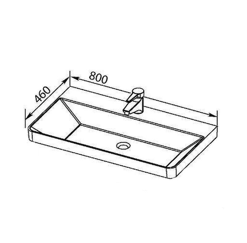 Тумба с раковиной Aquanet София 80 212587 подвесная Белый глянец, купить, цена, заказать, магазин, доставка, скидка, промокод, купить, цена, заказать, магазин, доставка, скидка, промокод