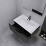 Тумба под раковину ЗОВ Кито Флавио 100 K100FL подвесная цвет Лиони PET, купить, цена, заказать, магазин, доставка, скидка, промокод, купить, цена, заказать, магазин, доставка, скидка, промокод