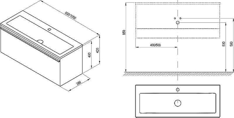 Тумба под раковину Ravak SD Clear 100 X000000759 подвесная Белая, купить, цена, заказать, магазин, доставка, скидка, промокод, купить, цена, заказать, магазин, доставка, скидка, промокод