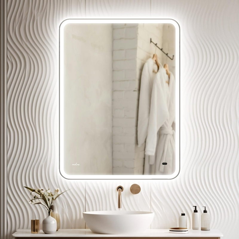 Зеркало Mixline Турин 60 554626 с подсветкой с бесконтактным выключателем, купить, цена, заказать, магазин, доставка, скидка, промокод, купить, цена, заказать, магазин, доставка, скидка, промокод