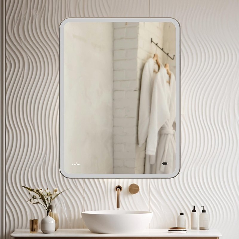 Зеркало Mixline Турин 60 554626 с подсветкой с бесконтактным выключателем, купить, цена, заказать, магазин, доставка, скидка, промокод, купить, цена, заказать, магазин, доставка, скидка, промокод