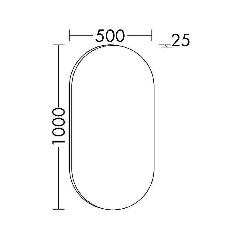 Зеркало Burgbad Lavo 2.0 50 SIJH050 с подсветкой с сенсорным выключателем, купить, цена, заказать, магазин, доставка, скидка, промокод, купить, цена, заказать, магазин, доставка, скидка, промокод