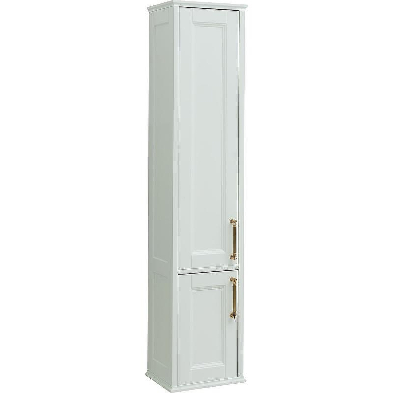 Шкаф пенал Aquanet Бостон 36 L 242219 Белый матовый, купить, цена, заказать, магазин, доставка, скидка, промокод, купить, цена, заказать, магазин, доставка, скидка, промокод