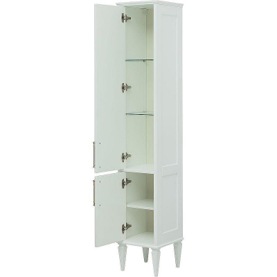 Шкаф пенал Aquanet Бостон 36 L 242219 Белый матовый