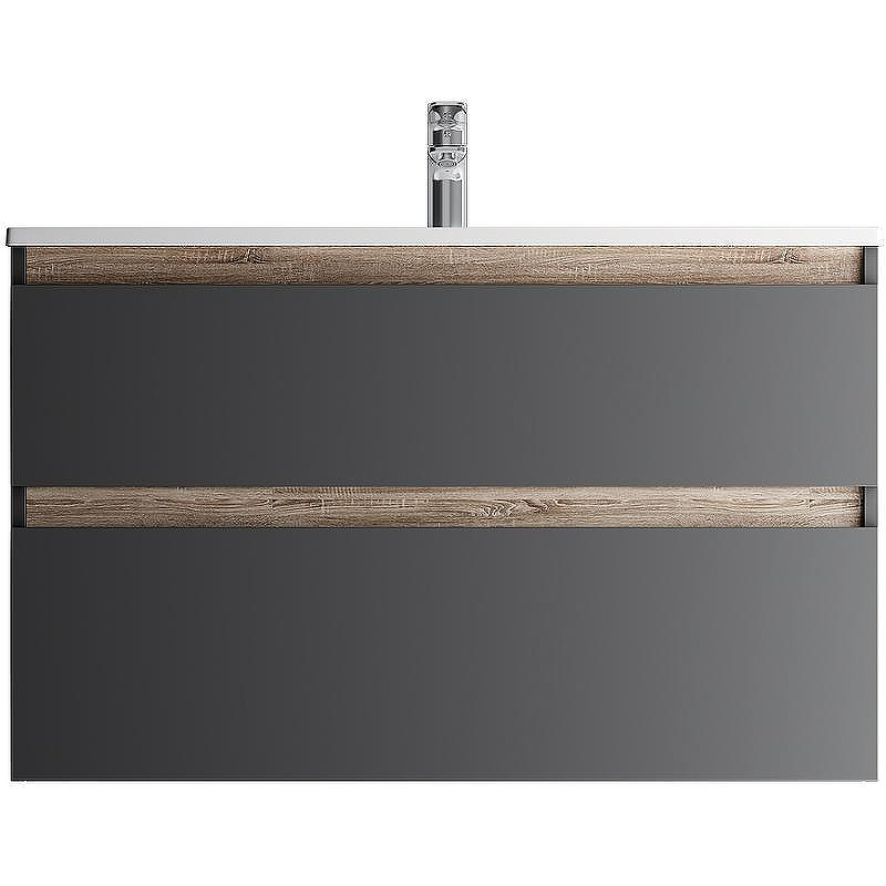 Тумба под раковину AM.PM X-Joy 100 M85AFHX1002BM подвесная Черная матовая, купить, цена, заказать, магазин, доставка, скидка, промокод, купить, цена, заказать, магазин, доставка, скидка, промокод