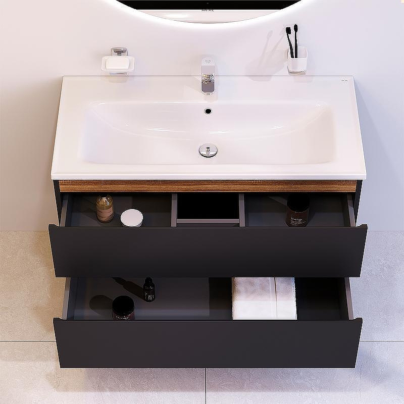 Тумба под раковину AM.PM X-Joy 100 M85AFHX1002BM подвесная Черная матовая, купить, цена, заказать, магазин, доставка, скидка, промокод, купить, цена, заказать, магазин, доставка, скидка, промокод