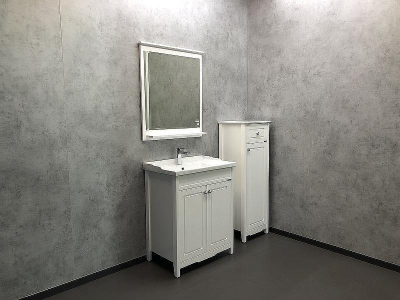 Зеркало Comforty Тбилиси 70 00003132631 Белый глянец