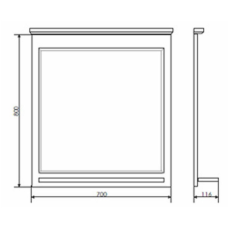 Зеркало Comforty Тбилиси 70 00003132631 Белый глянец, купить, цена, заказать, магазин, доставка, скидка, промокод, купить, цена, заказать, магазин, доставка, скидка, промокод
