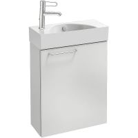 Тумба под раковину Jacob Delafon Odeon Rive Gauche 50 R EB2581D-R5-N18 подвесная Белая глянцевая, купить, цена, заказать, магазин, доставка, скидка, промокод, купить, цена, заказать, магазин, доставка, скидка, промокод