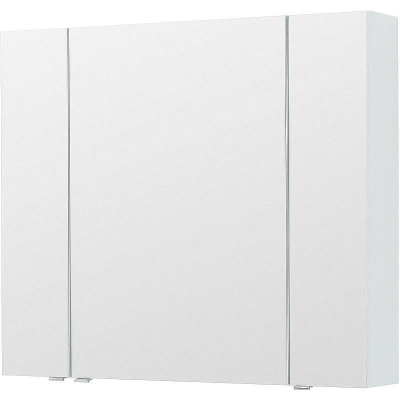 Зеркальный шкаф Aquanet Алвита New 90 303897 Белый матовый