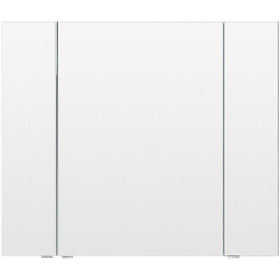 Зеркальный шкаф Aquanet Алвита New 90 303897 Белый матовый