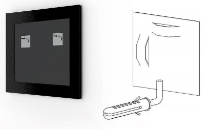 Зеркало Evoform Definite 73х73 BY 1024 в багетной раме - Сухой тростник 51