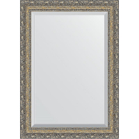 Зеркало Evoform Exclusive 105х75 BY 1300 с фацетом в багетной раме - Виньетка бронзовая 85, купить, цена, заказать, магазин, доставка, скидка, промокод, купить, цена, заказать, магазин, доставка, скидка, промокод