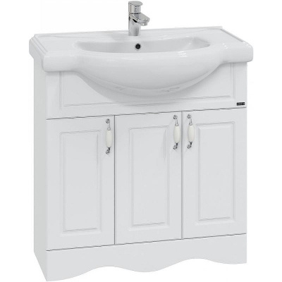 Тумба под раковину СанТа Верона 80 700113 Белая