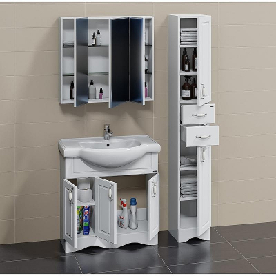 Тумба под раковину СанТа Верона 80 700113 Белая