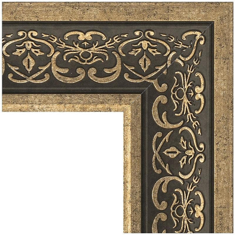 Зеркало Evoform Definite 73х73 BY 3160 в багетной раме - Вензель серебряный 101, купить, цена, заказать, магазин, доставка, скидка, промокод, купить, цена, заказать, магазин, доставка, скидка, промокод