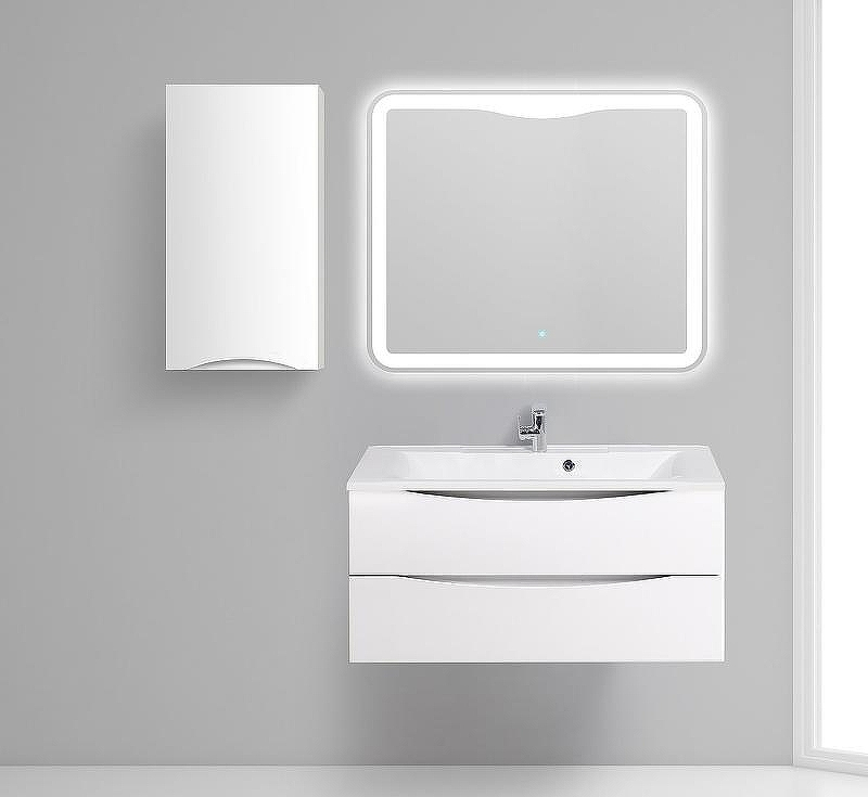 Подвесной шкаф BelBagno Fly-Marino 40 L FLY-MARINO-750-1A-SC-BL-P-L Bianco Lucido, купить, цена, заказать, магазин, доставка, скидка, промокод, купить, цена, заказать, магазин, доставка, скидка, промокод