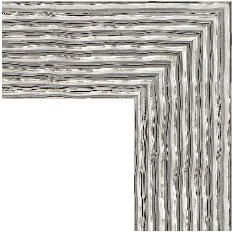 Зеркало Evoform Definite 100х80 BY 3281 в багетной раме - Волна хром 90, купить, цена, заказать, магазин, доставка, скидка, промокод, купить, цена, заказать, магазин, доставка, скидка, промокод