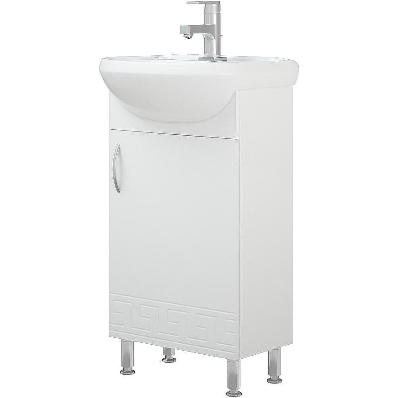 Тумба под раковину Corozo Олимп 45 SD-00000321 Белая, купить, цена, заказать, магазин, доставка, скидка, промокод, купить, цена, заказать, магазин, доставка, скидка, промокод