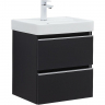 Тумба под раковину Aquanet Вега 50 329594 подвесная Черная, купить, цена, заказать, магазин, доставка, скидка, промокод, купить, цена, заказать, магазин, доставка, скидка, промокод